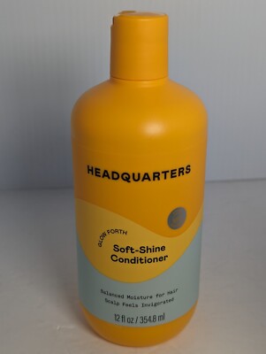 Headquarters Soft-Shine Conditioner balanced  Scalp &Hair Each 12 Oz 