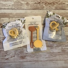 RYAN  ROSE CUTIE PAT PACIFIER And Tag Lot Of 3 New Sealed