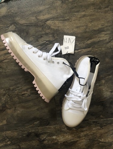zara white high tops