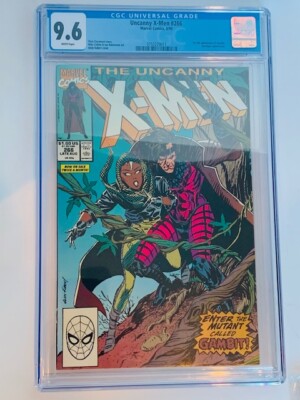 Gambit First 1st Appearance Comic Book CGC 9.6 Graded 1990 Uncanny