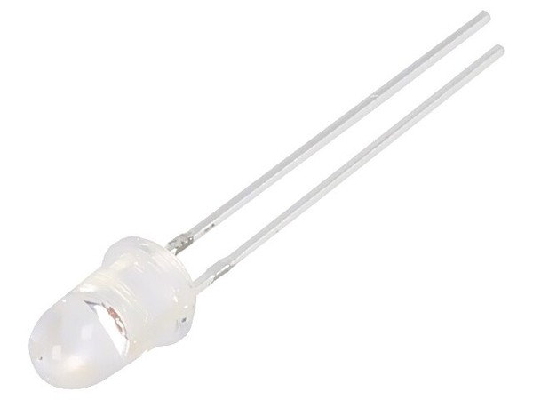 OS5YKE5211A Led 5Mm Gelb 15° Front: GewöLbt 2,1-2,6V Rastermaß: 2,54Mm Optosu-image