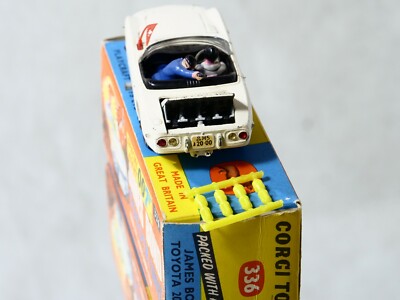 Corgi Ref 336 Toyota 2000GT James Bond Movie Car IN Ovp 1/43