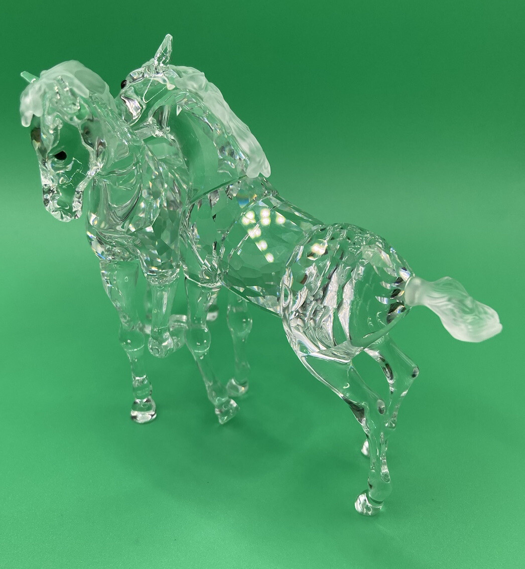 Swarovski Crystal Foals “Two Horses”/Light Clear color 4 3/4