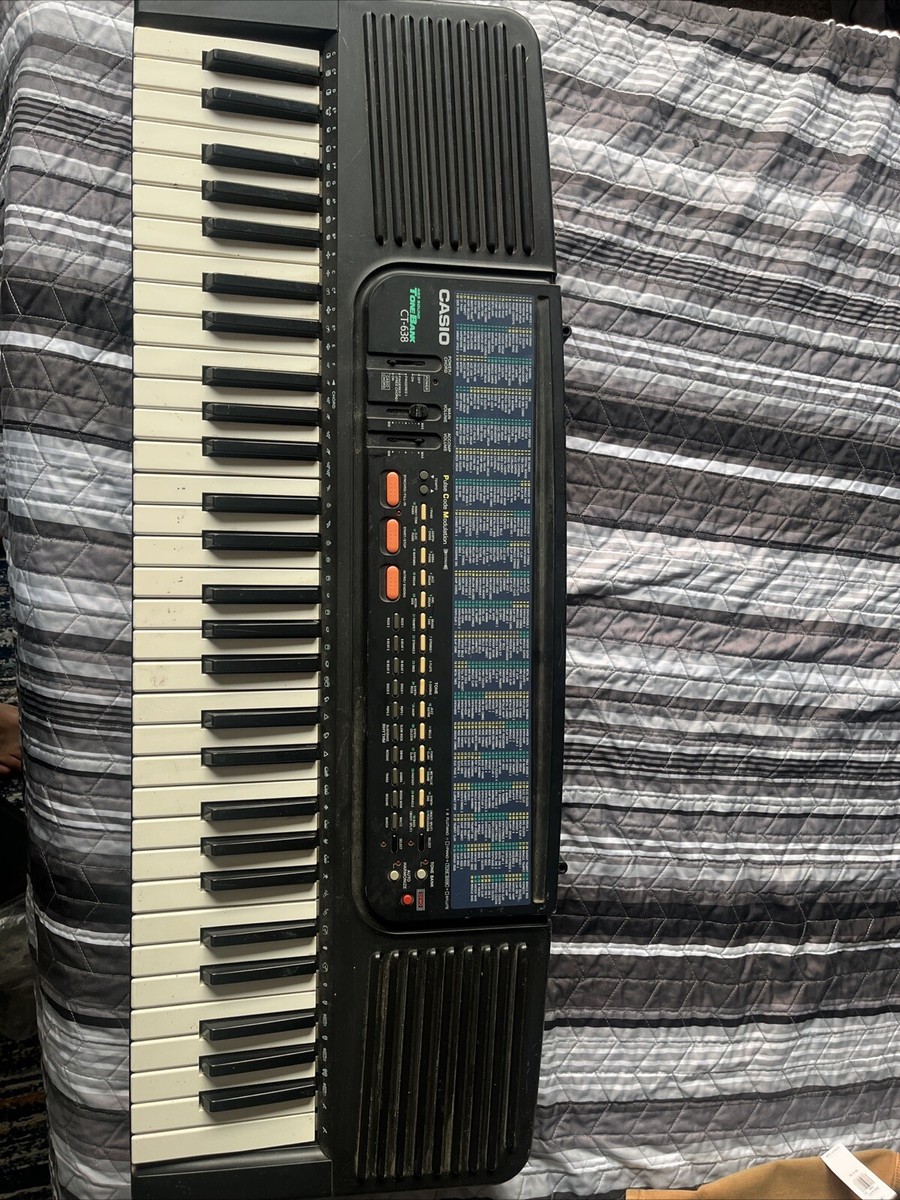 casio keyboard 61 keys ct-638 | eBay