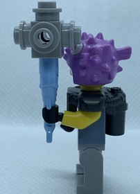LEGO Ninjago Puffer Shark Army Thug minifigure W Weapon From Set 70611 Mini Fig