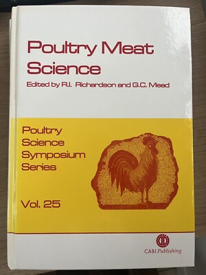 Poultry Meat Science by R. Richardson, C. Mead (Hardcover, 1999)