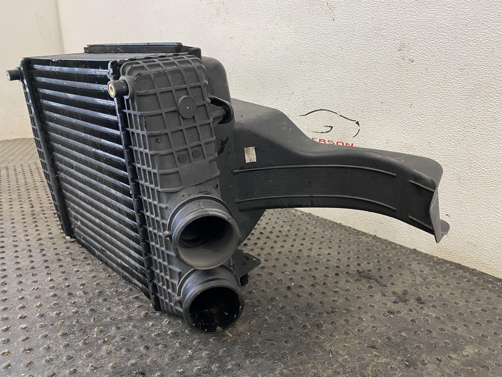 14-17 MASERATI GHIBLI 3.0 DRIVER LEFT LH TURBO CHARGER INTERCOOLER 16474839