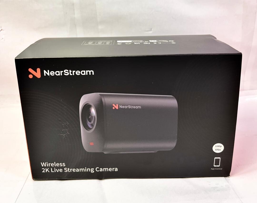 VM33 Gen 2 2K Wireless Streaming Camera - 40X Zoom, 6H Battery, RTMP/NDI For YouTube/Facebook/Twitch