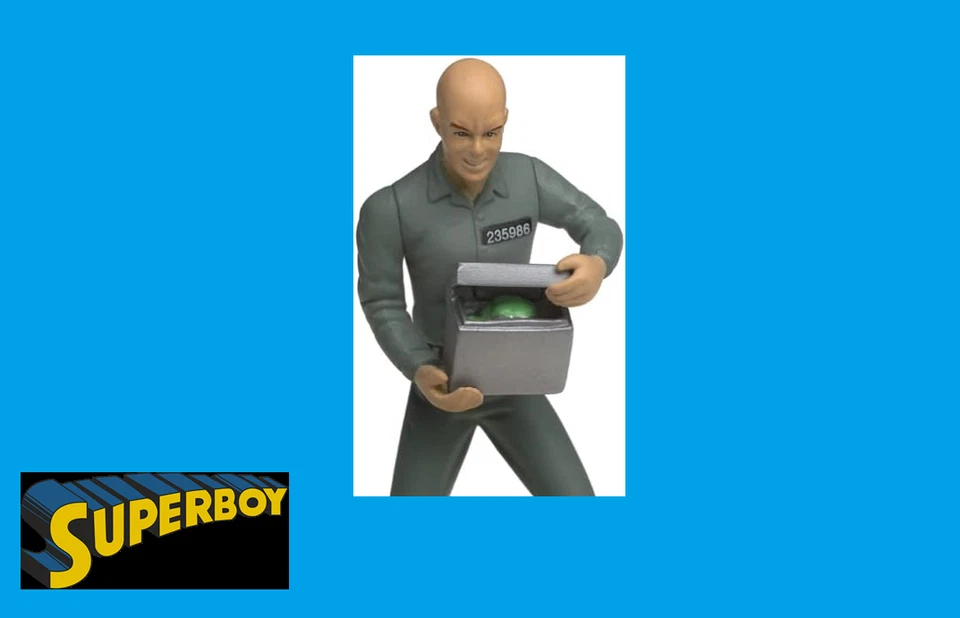 DC Direct The Silver Age Smallville Home of Superboy Seven Piece 4 " PVC Set - Image 3 of 4