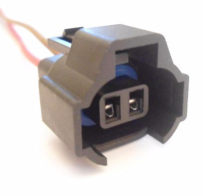 1 x Connector Dual Slot Nippon Denso Fuel Injector for Toyota Lexus Nissan