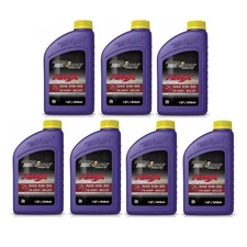 Royal Purple HMX SAE 5W-30 High Mileage Engine Motor Oil 1 Qt Bottles Set of 7