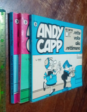 lotto stock n 3 fumetti COMICS BOX DELUXE ANDY CAPP 1983