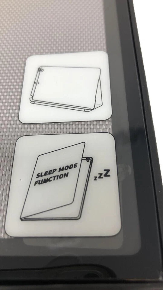 Funda Gris Flexible Folio Soporte Bajo para Apple iPad Air 5ta Generación 9.7" Estuche Libro Foto 2 de 4