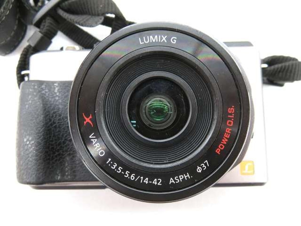 Panasonic Lumix DMC-GX1 Digital Mirrorless Camera Silver 14-42mm