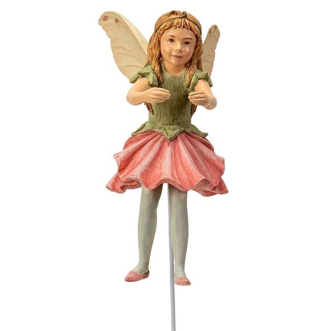 ✤ New CICELY MARY BARKER Flower Fairy Garden Stake SWEET PEA
