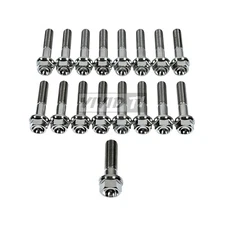 VividTi - B Series FWD Burnt Titanium Transmission Case bolts + Reverse Idle kit