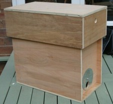 Bee Nuc Nucleus Box for swarms etc. Hardwood ply. For 6 deep 14"x12" frames. 