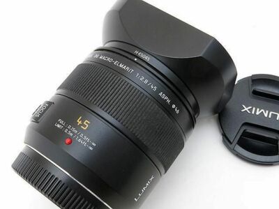 Panasonic Leica DG Macro-Elmarit 45mm F2.8 ASPH. Lens Excellent