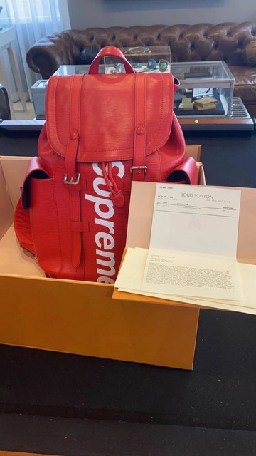 louis vuitton backpack ebay