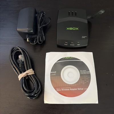 Original OG Microsoft Xbox MN-740 Broadband Networking Wireless Adapter