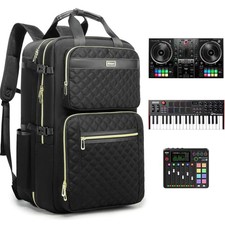 DJ Backpack for Club Gigs, DJ Mixer Case Comp...
