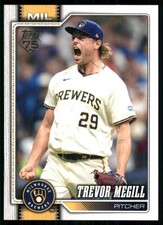 2026 Topps #141 Trevor Megill Milwaukee Brewers 58571