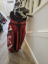 FULL FORGAN GOLF SET + CALLAWAY BAG GOLF BAG Including Balls And Tees