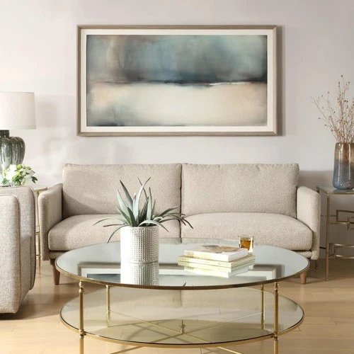 Uttermost 32430 Deep Rains 65.38 X 35.38 inch Framed Abstract Print - Picture 2 of 7