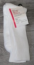 Vintage Sears Socks Men's 10-13 Orlon Acrylic Stretch Nylon White Crew USA NOS