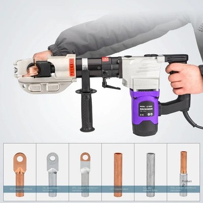 1100W Hydraulic Pliers Li-tion Battery Copper Aluminum Terminal Crimping Pliers
