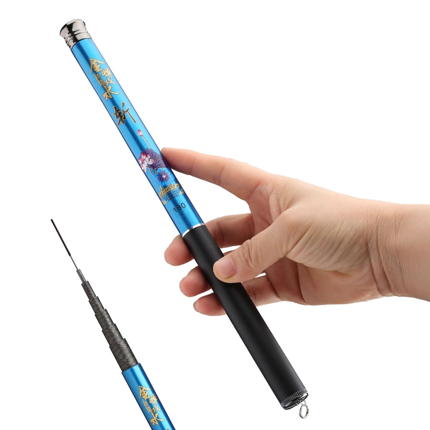 Fishing Rod Combo Portable Ultralight Telescopic Fishing Rod Hand Pole Retractab