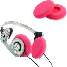 Replacement Cushion Earpads for Koss Portapro Headphones 1 Pair Rose Color