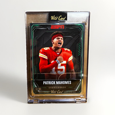 Wild Card ESPN 2026 Patrick Mahomes ESPN Chiefs Exclusive 12/30