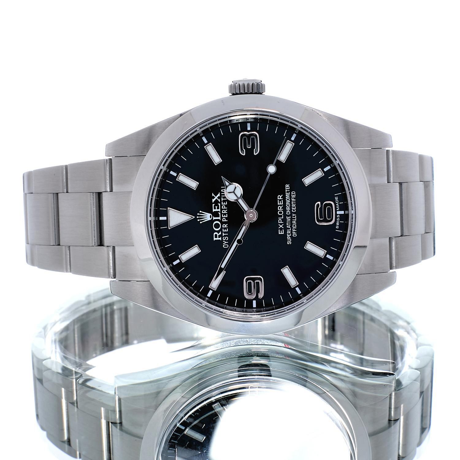 ROLEX EXPLORER 39 214270 BOX PAPERS 2016