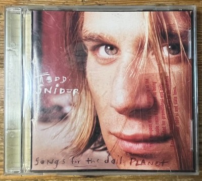 Todd Snider   Songs for the Daily Planet CD 1994 Promo Folk Rock MCA