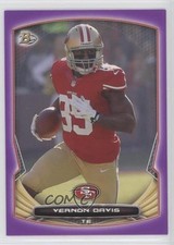 2014 Bowman Purple Vernon Davis #68 11pj