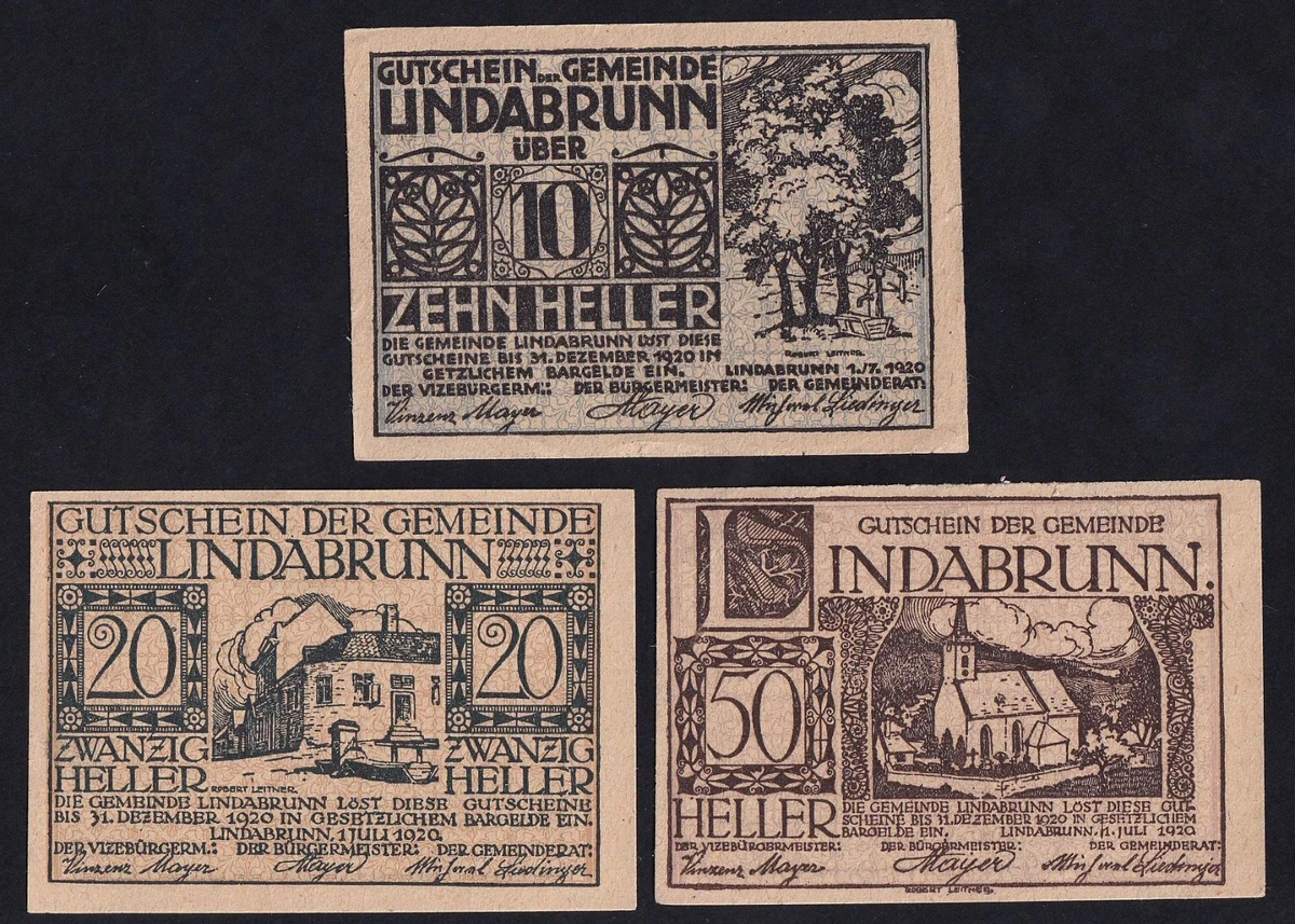 Uncirculated Emergency Issue Austrian Paper Money for sale | eBay display picture 1