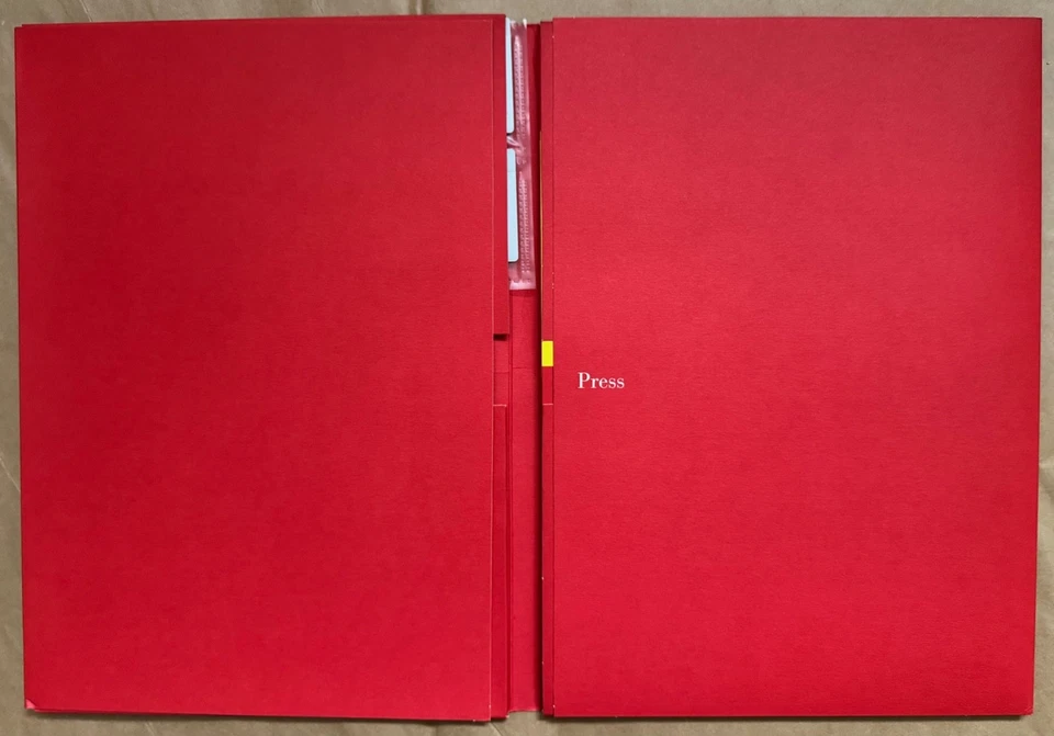 FERRARI- Kit Press completo-Folder brochure originale 65°Salone Auto Torino-1994 - Immagine 2 di 4