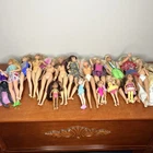 Lot Of Barbie And Ken Dolls Some Vintage Need TLC