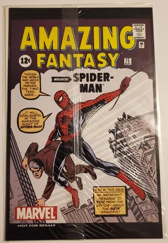 AMAZING FANTASY NO. 15 - SPIDER-MAN - REPRINT