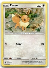 Eevee - (Let's Play, Eevee!) (Cracked Ice Holo) 155/214 Pokemon HP