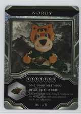 2021-22 Upper Deck MVP Mascot Gaming Cards Nordy #M-15 az1