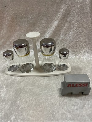 Alessi Menage MN06 B Zenit Marc Newson/2001 schwarz neu Unbenützt 