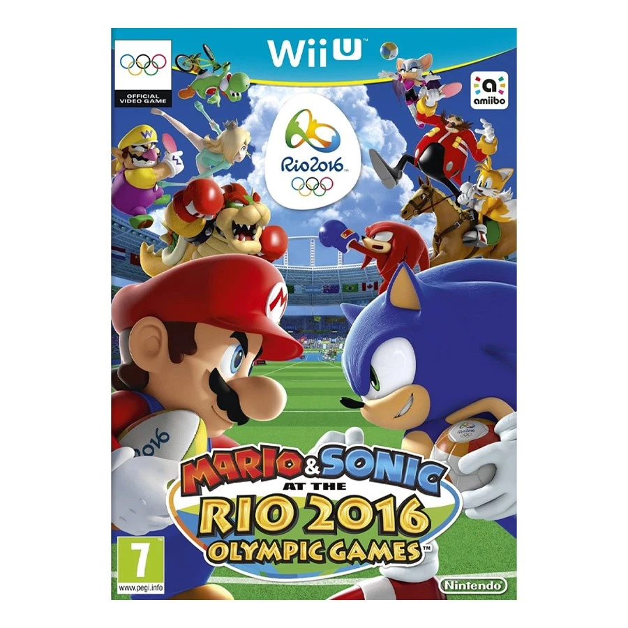 MARIO & SONIC AT THE OLYMPIC GAMES RIO 2016 NINTENDO WII U WIIU PAL ESPAÑA Y