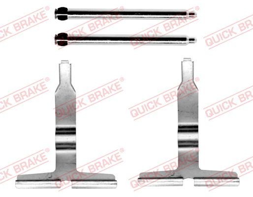 Quick Brake ZubehöRsatz, Scheibenbremsbelag 109-1661 FüR MERCEDES-BENZ-image