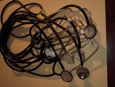 Dual Head Teaching Medical Training Stethoscope 5 total