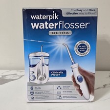 Waterpik Water Flosser Ultra with 4 Tips And Tip Storage - Open Box