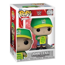 CATCH WWE FIGURINE JOHN CENA NEVER GIVE UP N° 136 POP FUNKO IN STOCK