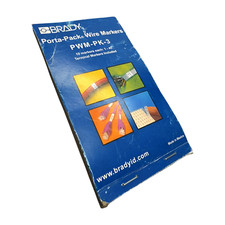 Brady PWM-PK-3 Porta-Pack Wire Markers, 10 Ma...