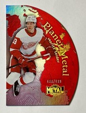 2021-22 Skybox Metal Universe Planet Metal Platinum #’d 188/199 Moritz Seider RC